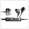 Blackbox i10 noise cancelling earbuds tap into iPod / iPhone dock connector for power, pleasure