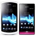 Sony gathers all of its recently announced handsets for a media preview at CommunicAsia 2012