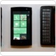 Three Windows Phone 7 Series devices, all in a row