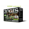 ZOGIS GeForce 9600 GT 1GB GDDR2 HDMI Green Edition