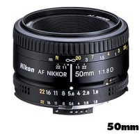 Nikon AF NIKKOR 50mm/1.8D