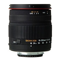 Sigma 18-200mm F3.5-6.3 DC for Nikon